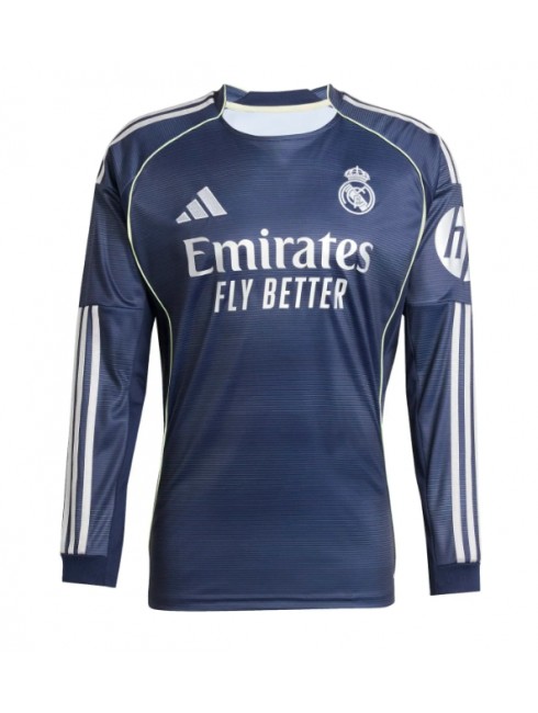 Real Madrid Auswärtstrikot 2025-26 Langarm Real Madrid Auswärtstrikot 2025-26 Langarm